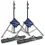 Neewer Stúdió-állvány 2db (120-300cm)