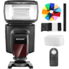 Neewer TT560 Canon/ Nikon/ Sony Rendszervaku & 12-Színű filter -Speedlite Flash