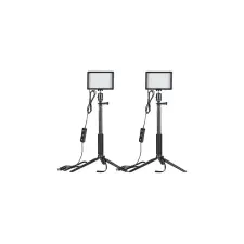 Neewer ZC-10S készlet két LED lámpa + szűrők + állványok stúdió lámpa