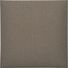 Négyzet alakú fali párna 30 cm x 30 cm homok színű bársony lakástextília
