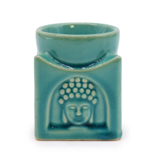 Négyzetes Buddha Aromalámpa - Türkiz illóolaj párologtató