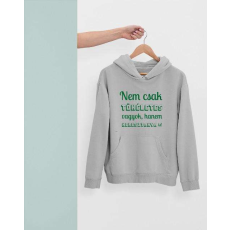  Nem csak tökéletes vagyok hanem keresztanya is kapucnis pulóver - egyedi mintás, 4 színben, 5 méretben