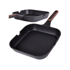 Nem tapadásmentes grill serpenyő indukciós gáz 28cm edény