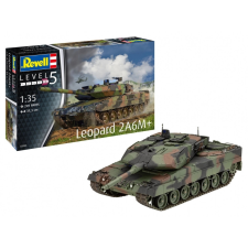  Német Leopard 2 A6M+ harckocsi modell 1/35 kreatív és készségfejlesztő