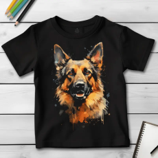  Németjuhász póló (Gyerek)(Színes 2)