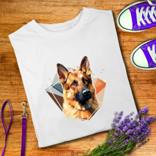  Németjuhász portré férfi póló férfi póló