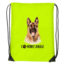  Németjuhász - Sport táska sárga v2 tornazsák
