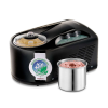  Nemox fagylaltgép, Gelato Pro 1700 up i-Green, előkészítés 1 kg / 15-20 perc, űrtartalom 1,5 L, erős motor, automata és kézi ciklus, tartozékokkal, rozsdamentes acél, fekete