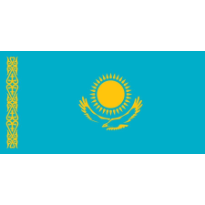  Nemzeti lobogó ország zászló nagy méretű 90x150cm - Kazahsztán, kazah ajándéktárgy