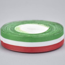  Nemzeti színű szalag 25mm x 23 m szalag, masni