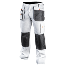 Neo 81-120-L Munkanadrág, HD, Fehér, L/52 (81-120-L) munkaruha