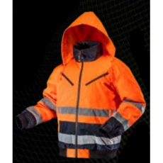 Neo 81-711-S Munkakabát, Láthatósági, Extrán Szigetelt, Narancssárga, S (81-711-S)