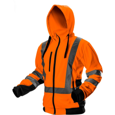 Neo 81-746-M Munkadzseki, Láthatósági, Narancssárga, Kapucnival, M (81-746-M) munkaruha