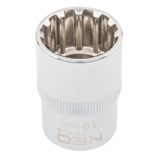 Neo dugókulcs 19mm, 1/2", spline dugókulcs