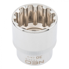 Neo dugókulcs 30mm, 1/2", spline dugókulcs