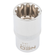 Neo Dugókulcs, SPLINE, 1/2", 11mm, dugókulcs