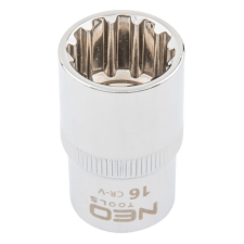 Neo Dugókulcs, SPLINE, 1/2&quot;, 16mm, dugókulcs