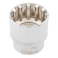 Neo Dugókulcs, SPLINE, 1/2", 32mm, dugókulcs