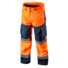 Neo Láthatósági munkanadrág, softshell, narancssárga, XXXL láthatósági ruházat