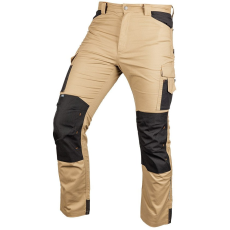 Neo Mix&Match Munkanadrág, Vászon, Cordura Megerősítés, Bézs/Fekete, L Méret (TOP-81-350-3-L)