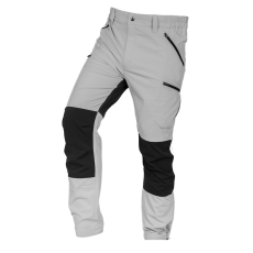 Neo munkásnadrág, Outdoor, 4 irányú sztreccs anyag, világos-sötét szürke, XXXL