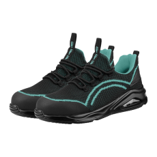  NEO Munkavédelmi cipő, O1 SR, fekete-kék, Neo Air, légpárnás, fémmentes, csúszásgátló, antisztatikus talpfelület, 47 (82-781-47)