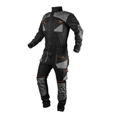 Neo Overall, HD, karcsúsított(slim fit), 60% pamut, 37% polyester, 3% elastane, 285 g/m2, L