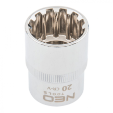 Neo Tools 08-592 Dugókulcs 20Mm, 1/2", Spline dugókulcs
