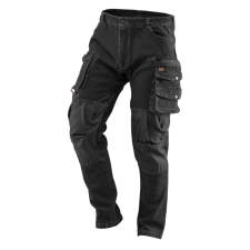Neo Tools 81-236-XXXL Farmer Munkanadrág, Fekete, Xxxl munkaruha