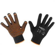 Neo Tools 97-620-9 Munkakesztyű, Latexbevonatú Pamut Polyesterrel,2143X, Méret: 9 védőkesztyű