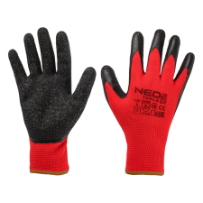 Neo Tools 97-645-9 Munkakesztyű, latexbevonatú poliészter, 3121X, 9 védőkesztyű