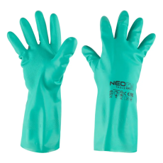Neo Tools 97-695-7 Munkakesztyű, vegyszerálló nitril, hosszú szárral, 7"
