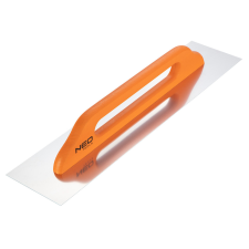 Neo Tools Acél simító, rozsdamentes, 580x128mm, fa markolat kőműves és burkoló szerszám