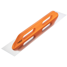Neo Tools Acél simító, rozsdamentes, 680x128mm, fa markolat kőműves és burkoló szerszám