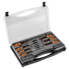 Neo Tools Csavarhúzó készlet, fali tartóval, 27db (04-197) csavarhúzó