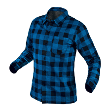 Neo Tools Flanel munkaing, tengerészkék-fekete, 100% pamut, XL munkaruha