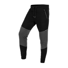 Neo Tools Melegítő nadrág COMFORT, fekete-szürke, 57%pamut 39% poliészter, XXL (81-282-XXL)
