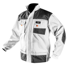 Neo Tools Munkadzseki, HD, fehér, XXL/58 (81-110-XXL) munkaruha