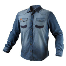 Neo Tools Munkaing, farmer, DENIM, 100% pamut, S (81-549-S) férfi póló