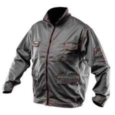 Neo Tools Munkakabát, BASIC, XL/56, 35% pamut, 65% polyester, Többfunkciós zsebek, gumírozott derék, CE EN341 (81-410-XL)