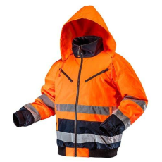 Neo Tools Munkakabát, láthatósági, extrán szigetelt, narancssárga, XXXL (81-711-XXXL)