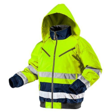 Neo Tools Munkakabát, láthatósági, extrán szigetelt, sárga, L (81-710-L)