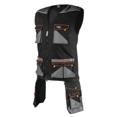 Neo Tools Munkamellény karcsúsított(slim fit), 60% pamut, 37% polyester, 3% elastane, 285 g/m2, L. (81-268-L)