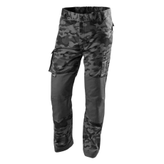 Neo Tools Munkanadrág, terepmintás, CAMO, Camo URBAN, 60% pamut, 37% poliészter, 3% elasztán, XXL (81-232-XXL)