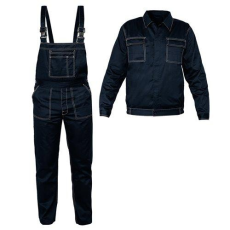 Neo Tools Munkaruha szett, BASIC, kantáros nadrág + munkadzseki, XXXL (81-450-XXXL)