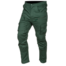 Neo Tools Munkásnadrág, OUTDOOR, zöld, 80% pamut, L