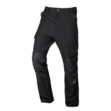Neo Tools Neo munkásnadrág Mix&Match, 4 irányú sztreccs, 230g/m2, fekete-narancs, XXXL