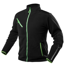 Neo Tools Prémium polár felső, fekete, cordura megerősítésekkel, 300g/m2, S (81-507-S)