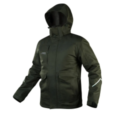Neo Tools Téli Munkavédelmi kabát, olíva, CAMO, XL