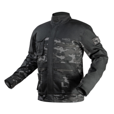 Neo Tools Terepmintás Munkavédelmi kabát CAMO URBAN, 60% pamut, 37% poliészter, 3% elasztán, XXL